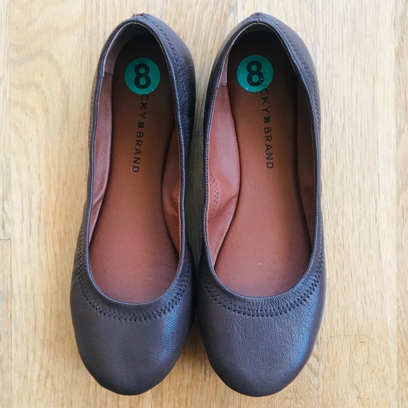 Lucky Brand Shoes - Lucky Brand Brown Flats